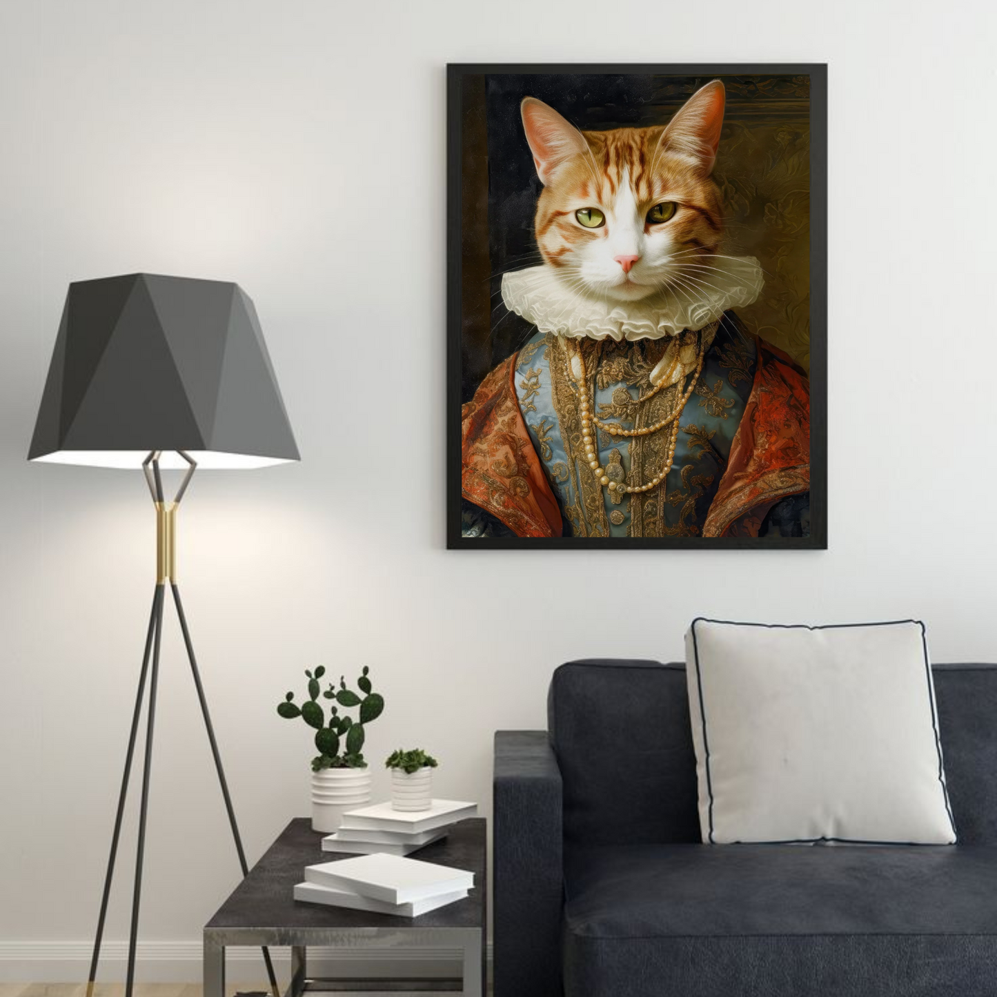 Personalized Pet Wall Art: Custom Star Wars Dog Portrait