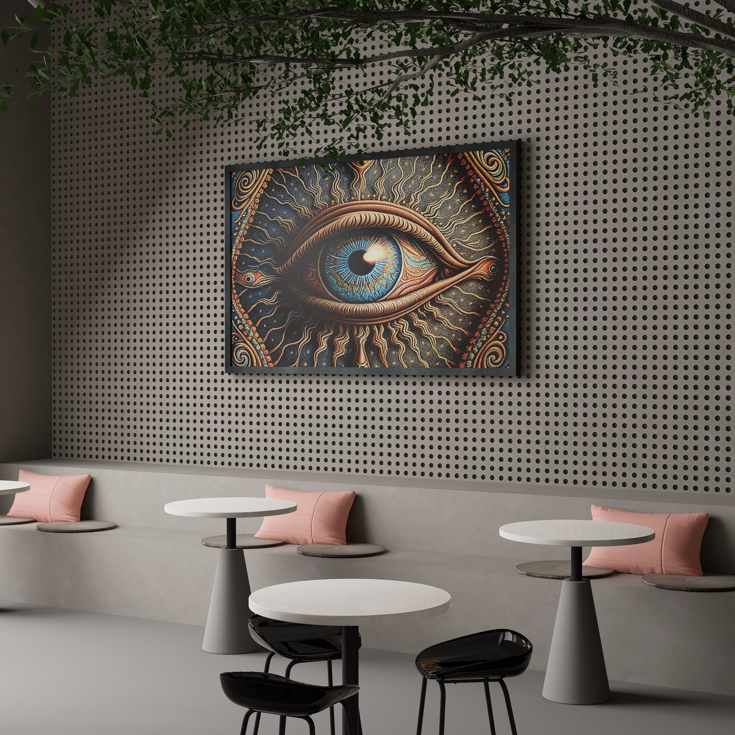 All Seeing Eye Canvas