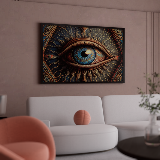 All Seeing Eye Canvas