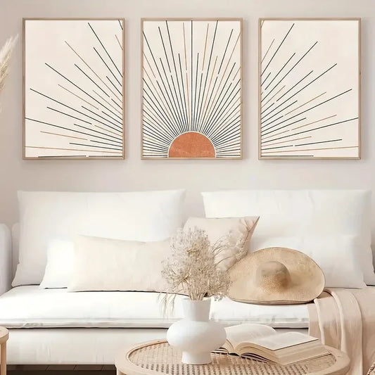 Set of 3 Boho Sunshine Design