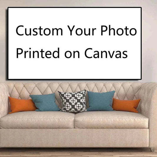 Custom Canvas Prints from Your Photo – Personalized Wall Art