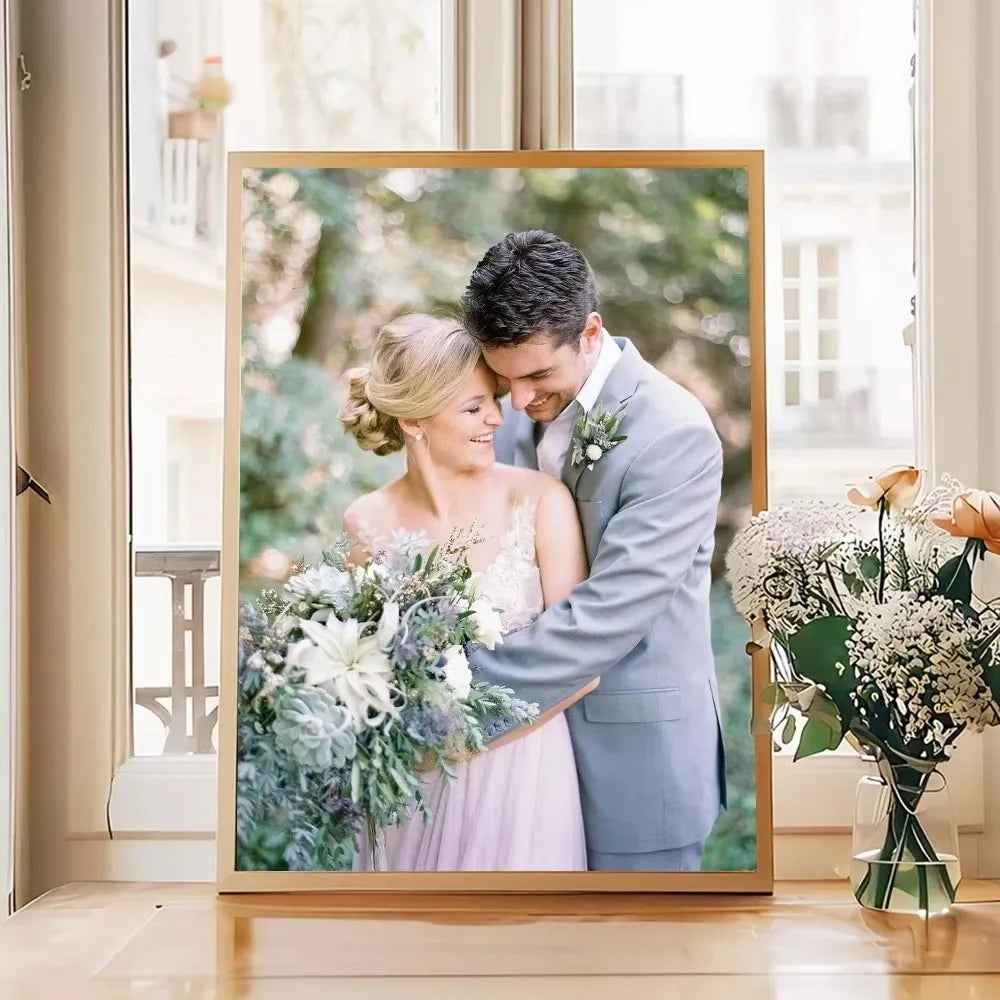Custom Canvas Print | Personalized Wall Art from Photo | Print Your Own Picture, Wedding, or Family Poster