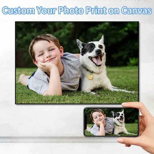 Custom Canvas Prints from Your Photo – Personalized Wall Art