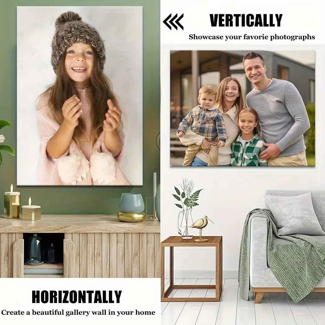 Custom Canvas Print | Personalized Wall Art from Photo | Print Your Own Picture, Wedding, or Family Poster