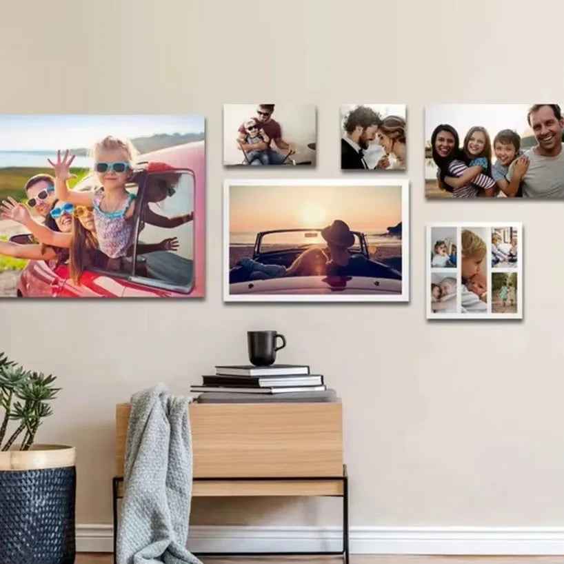 Custom Canvas Print | Personalized Wall Art from Photo | Print Your Own Picture, Wedding, or Family Poster