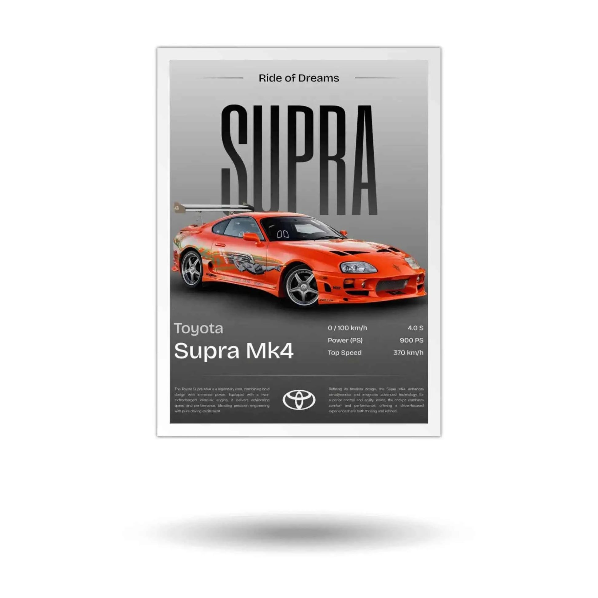 Luxury supercar wall art collection featuring Ferrari, Lamborghini, McLaren, Dodge, Audi, Supra, Pagani, and GTR posters — sleek modern canvas decor for car lovers.