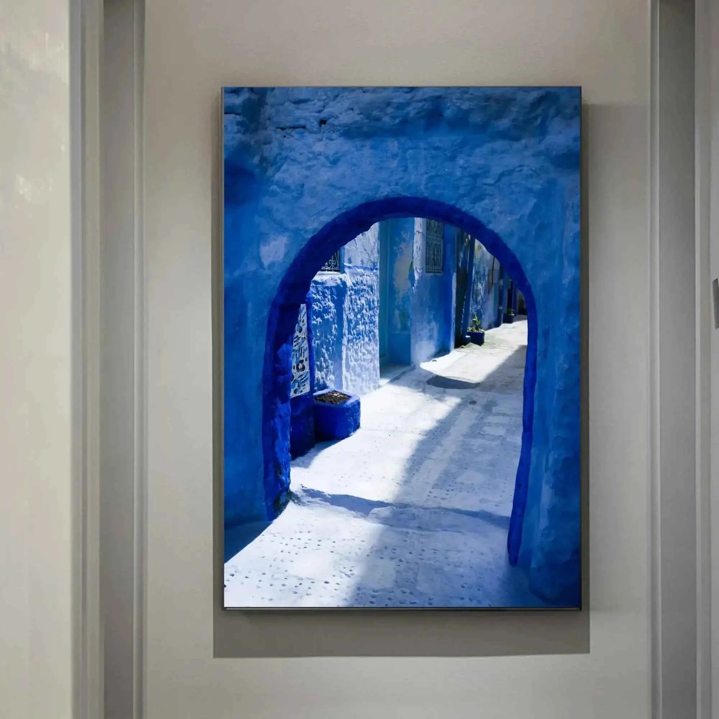 The Blue City Morocco Wall Art