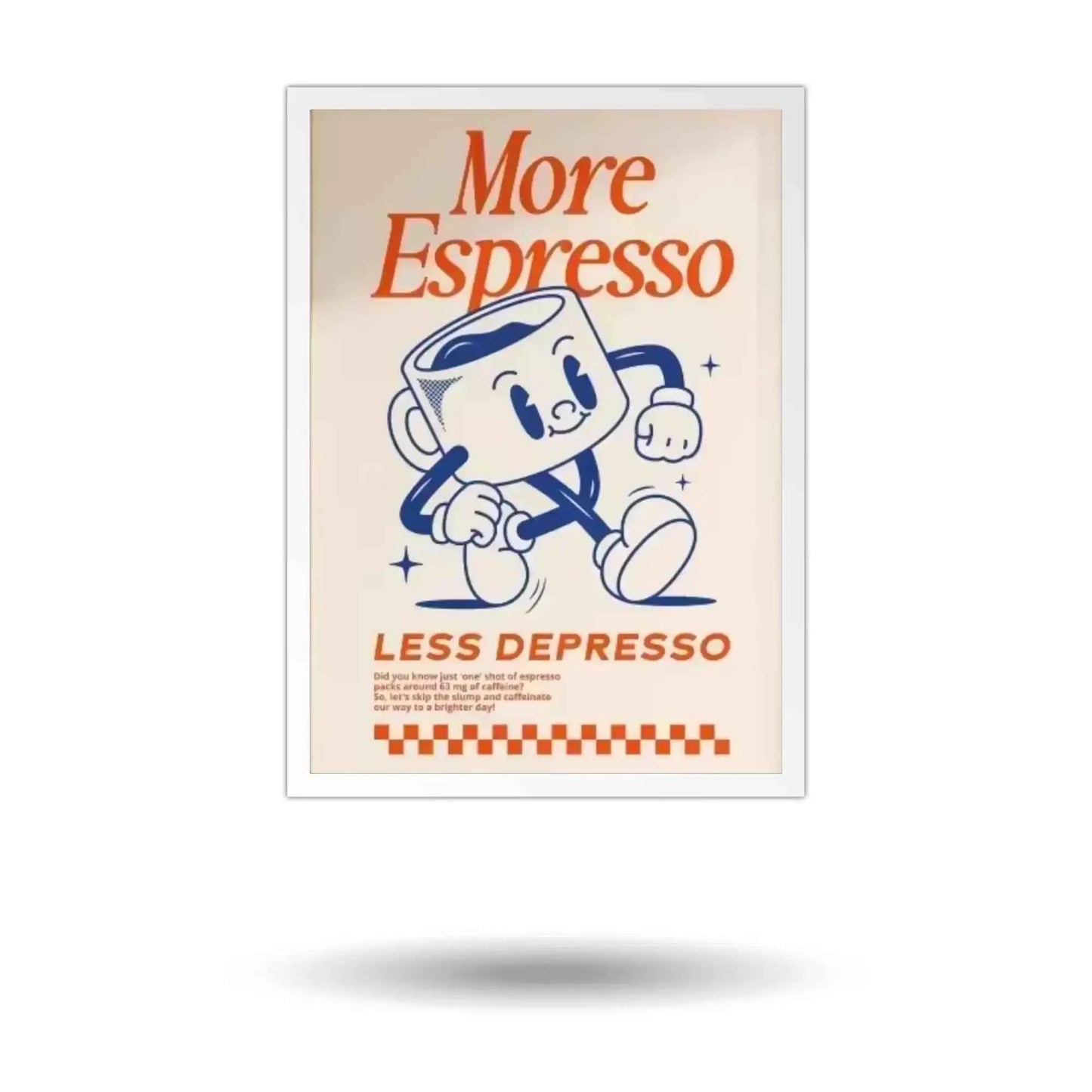 Retro Espresso Coffee Wall art