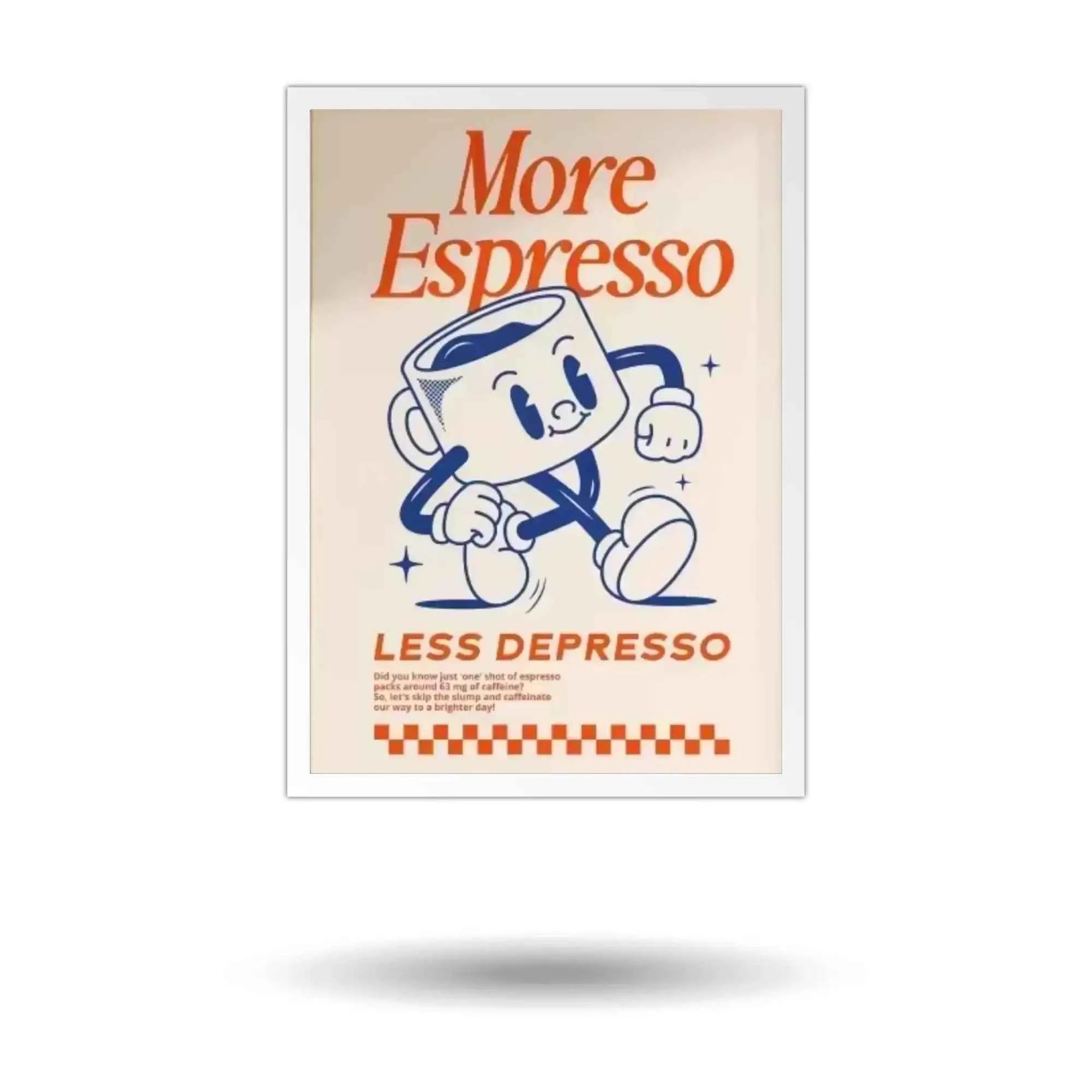 Retro Espresso Coffee Wall art
