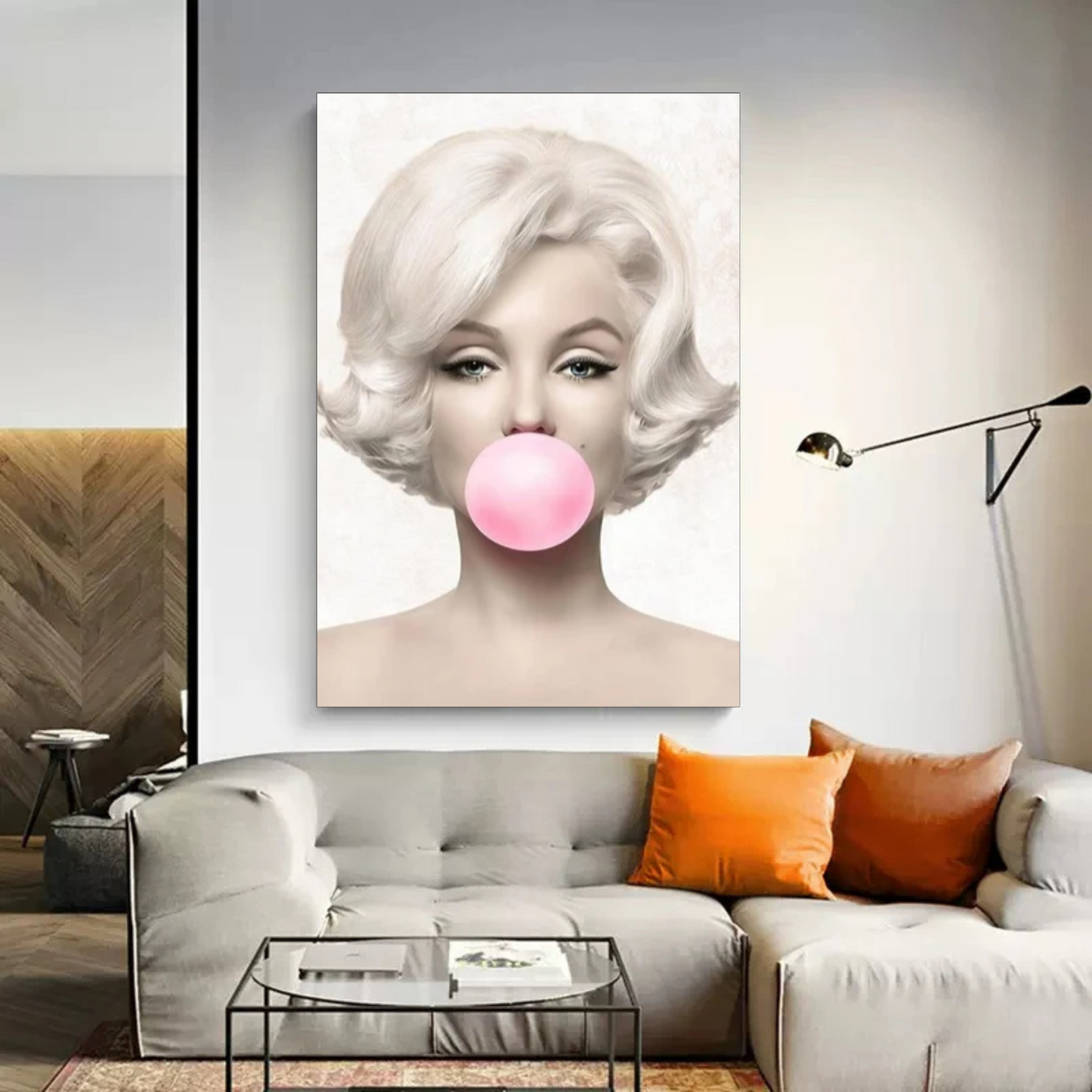 Marilyn Monroe Wall Art – Iconic Pop Art Canvas - Mycanvart 