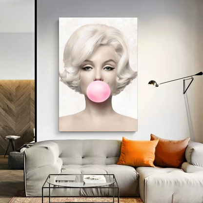 Marilyn Monroe Wall Art – Iconic Pop Art Canvas - Mycanvart 