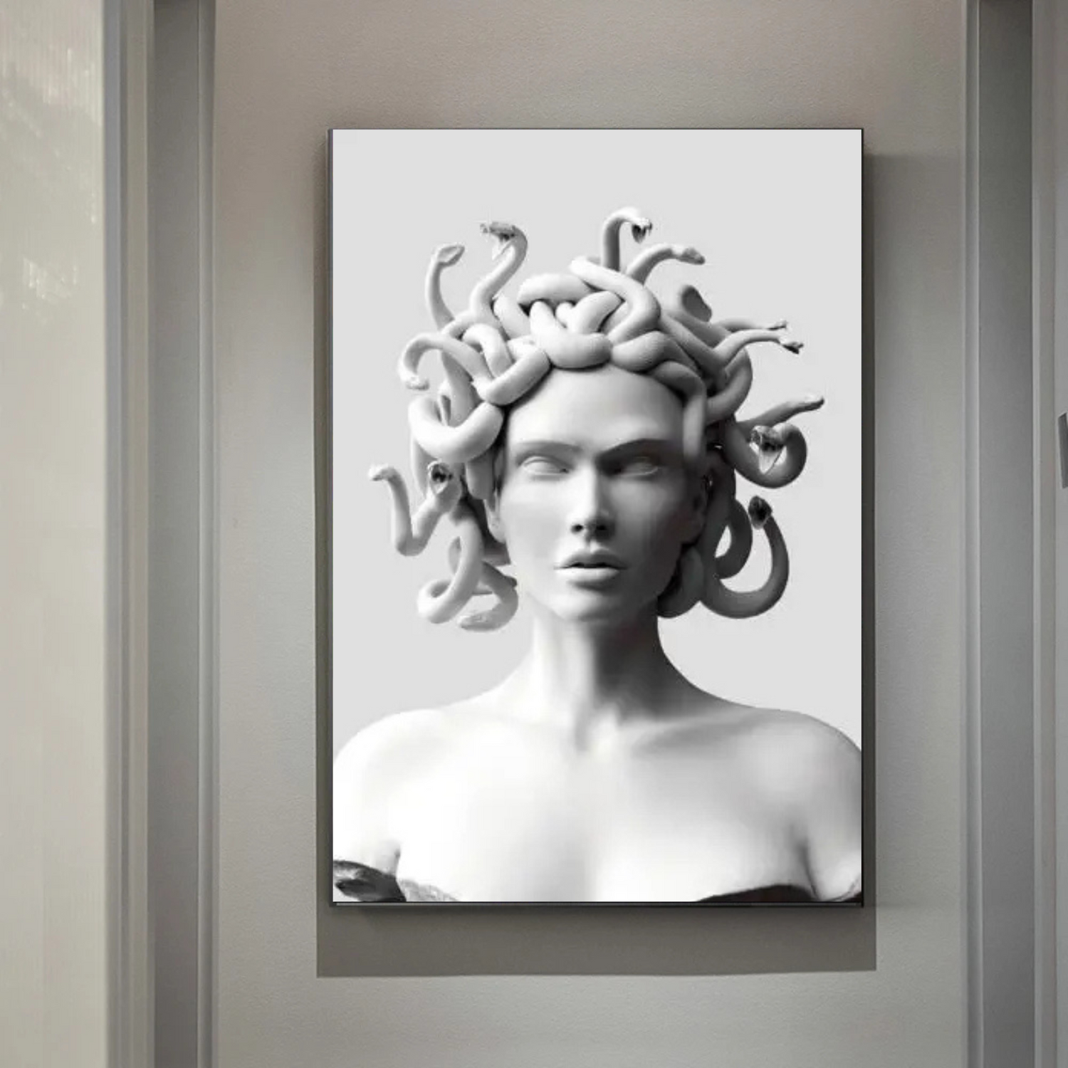 medusa art​ - greek wall art​ - greek mythology posters​