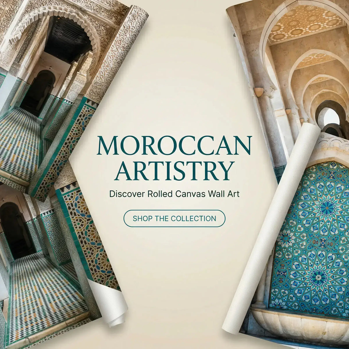 Pay for art — not overpriced framing

Framed pieces jack the price up fast. Rolled canvas cuts that cost, so you get three artworks for roughly what one framed piece costs.