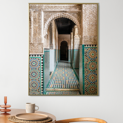 moroccan art wall