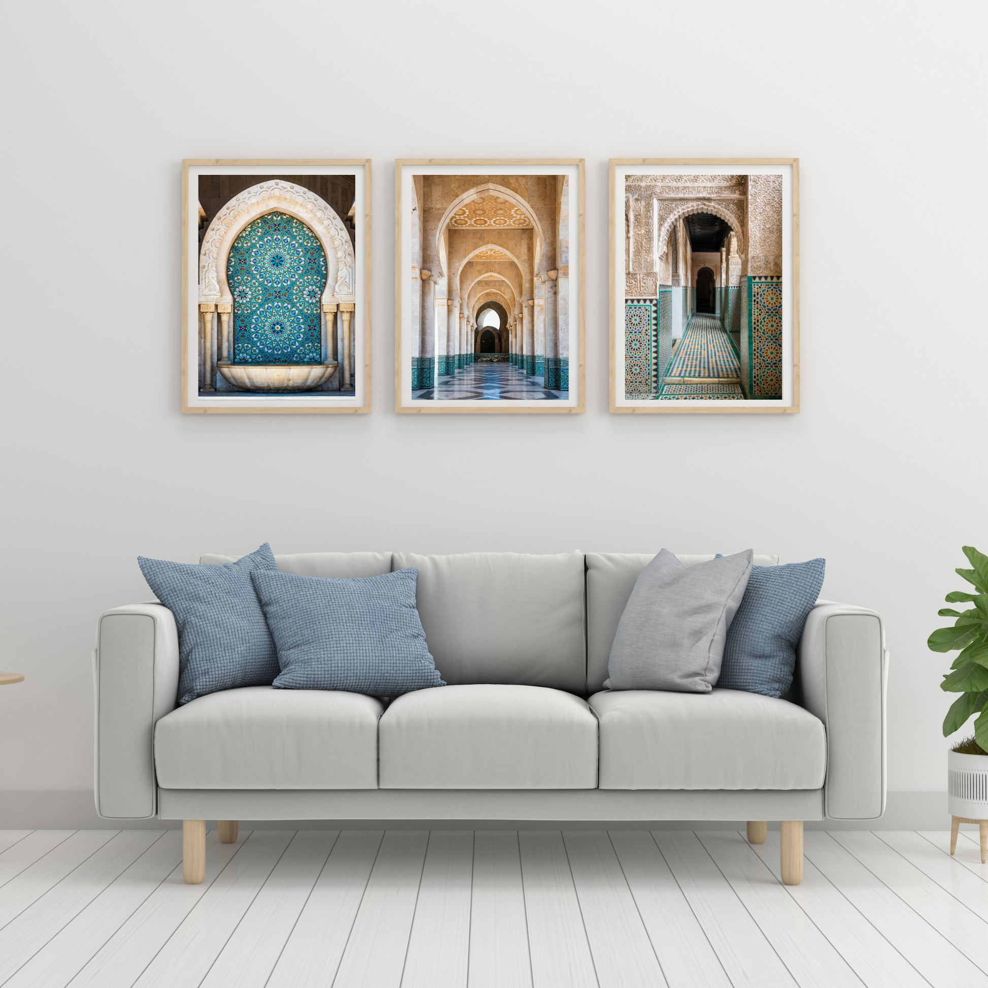 moroccan art wall