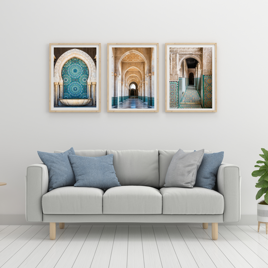 moroccan art wall
