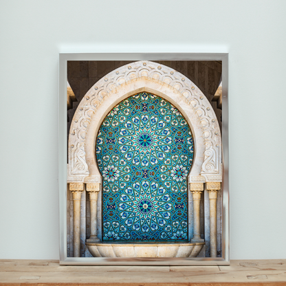 moroccan art wall