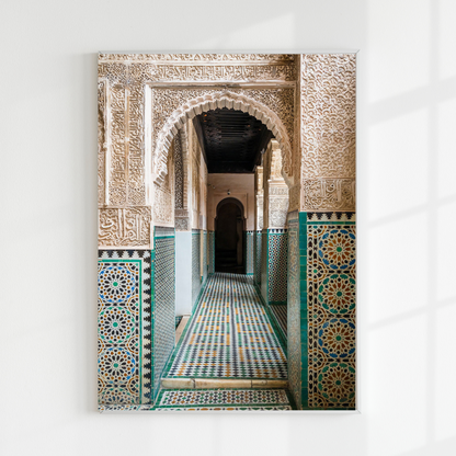 moroccan art wall
