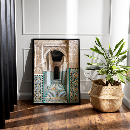 moroccan art wall