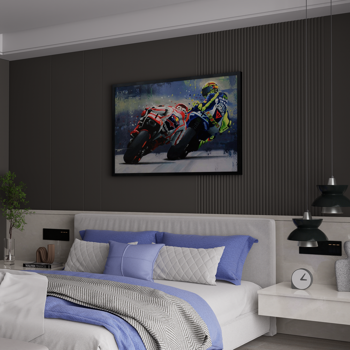 bike wall art