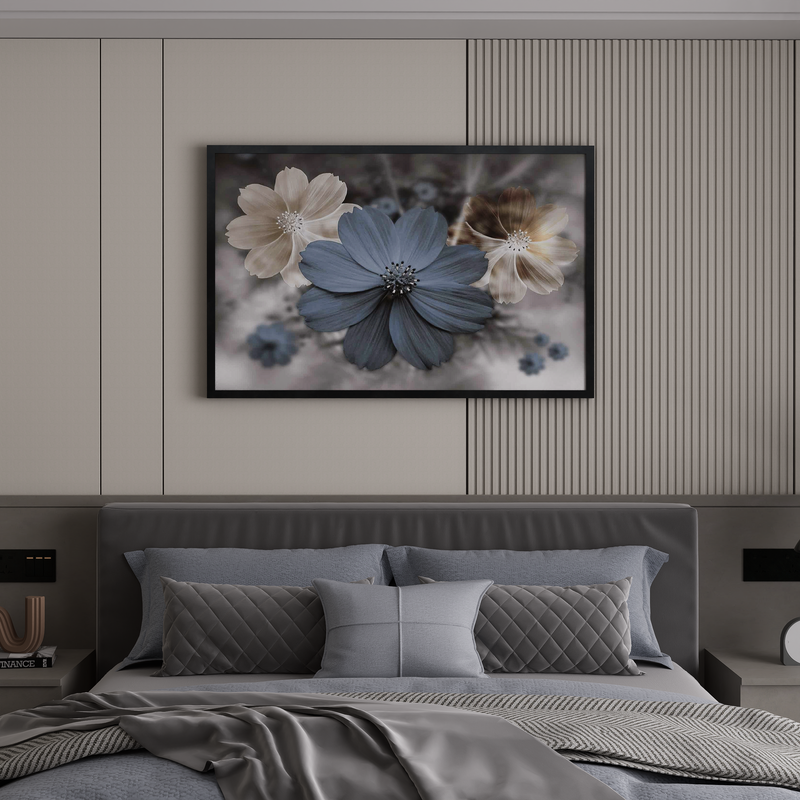 Large Floral Canvas
