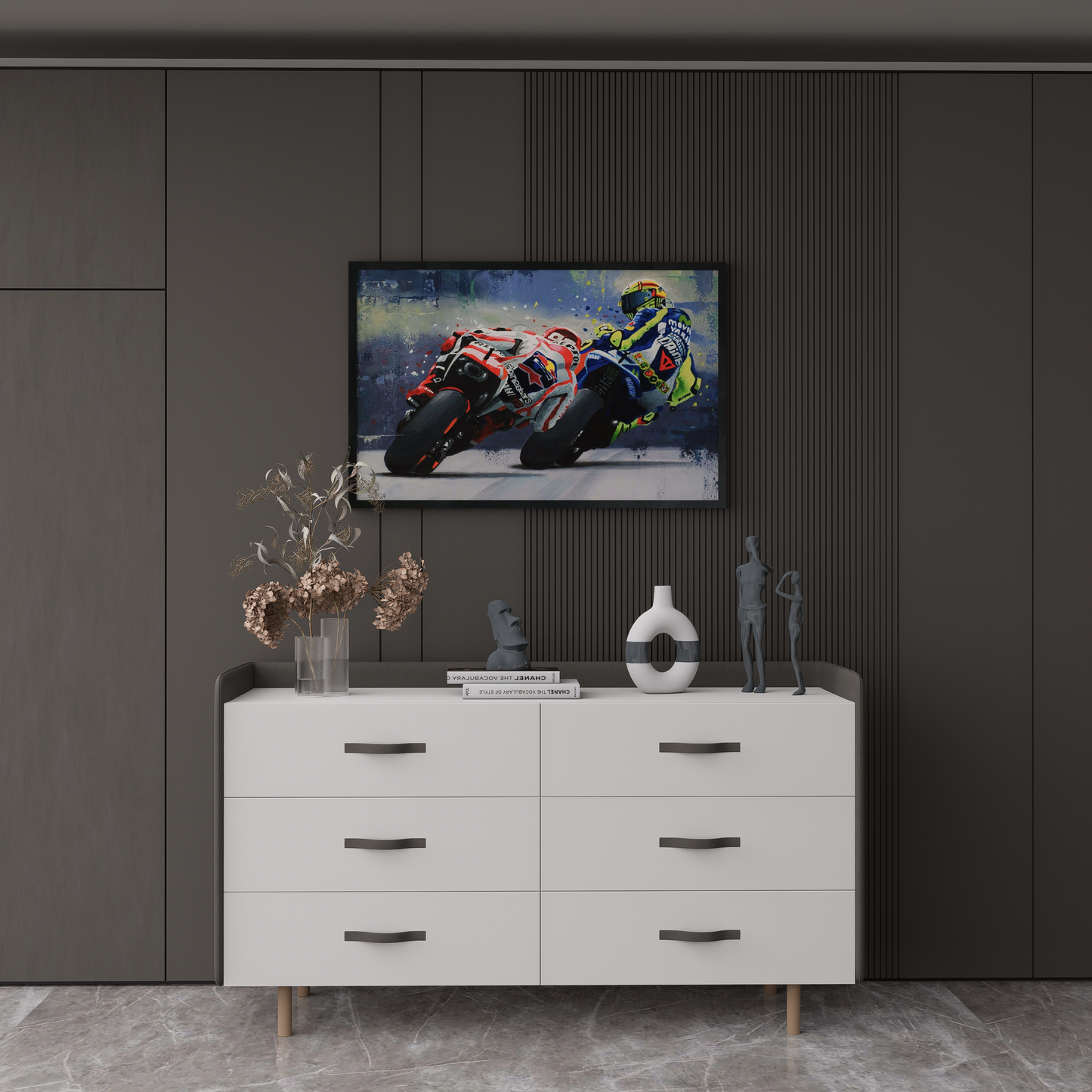 bike wall art