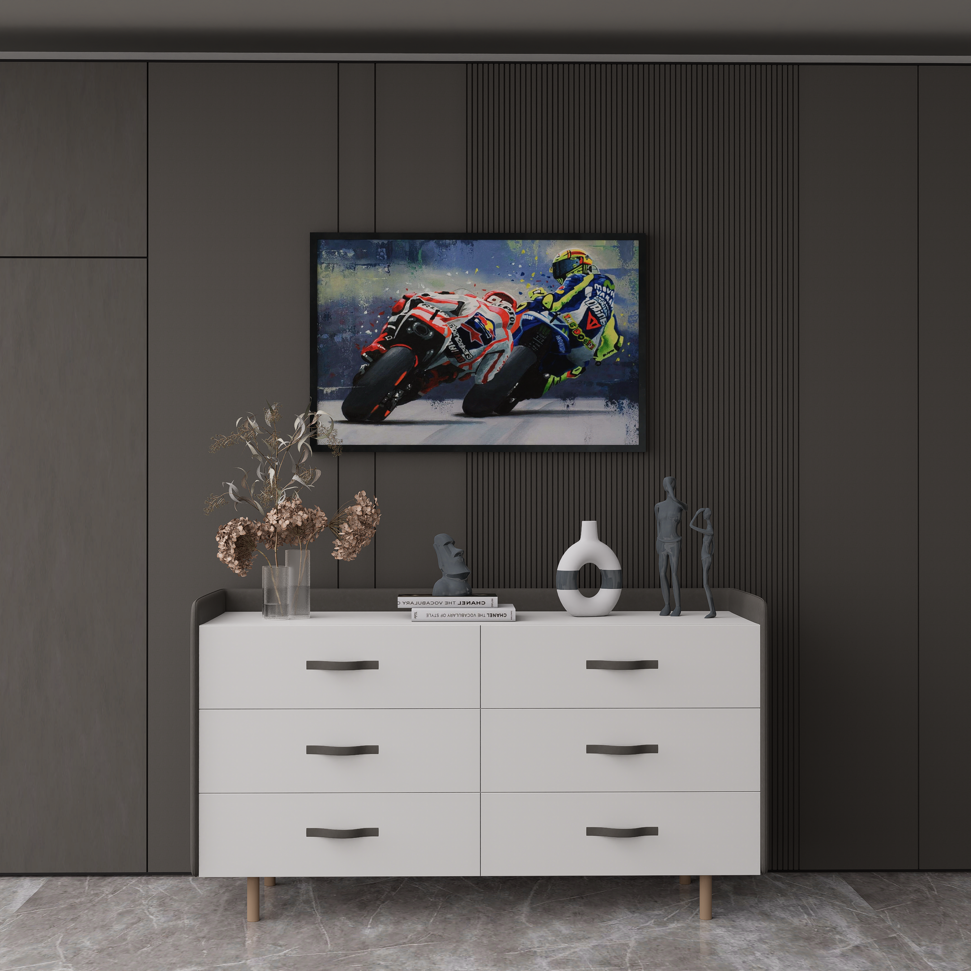 bike wall art