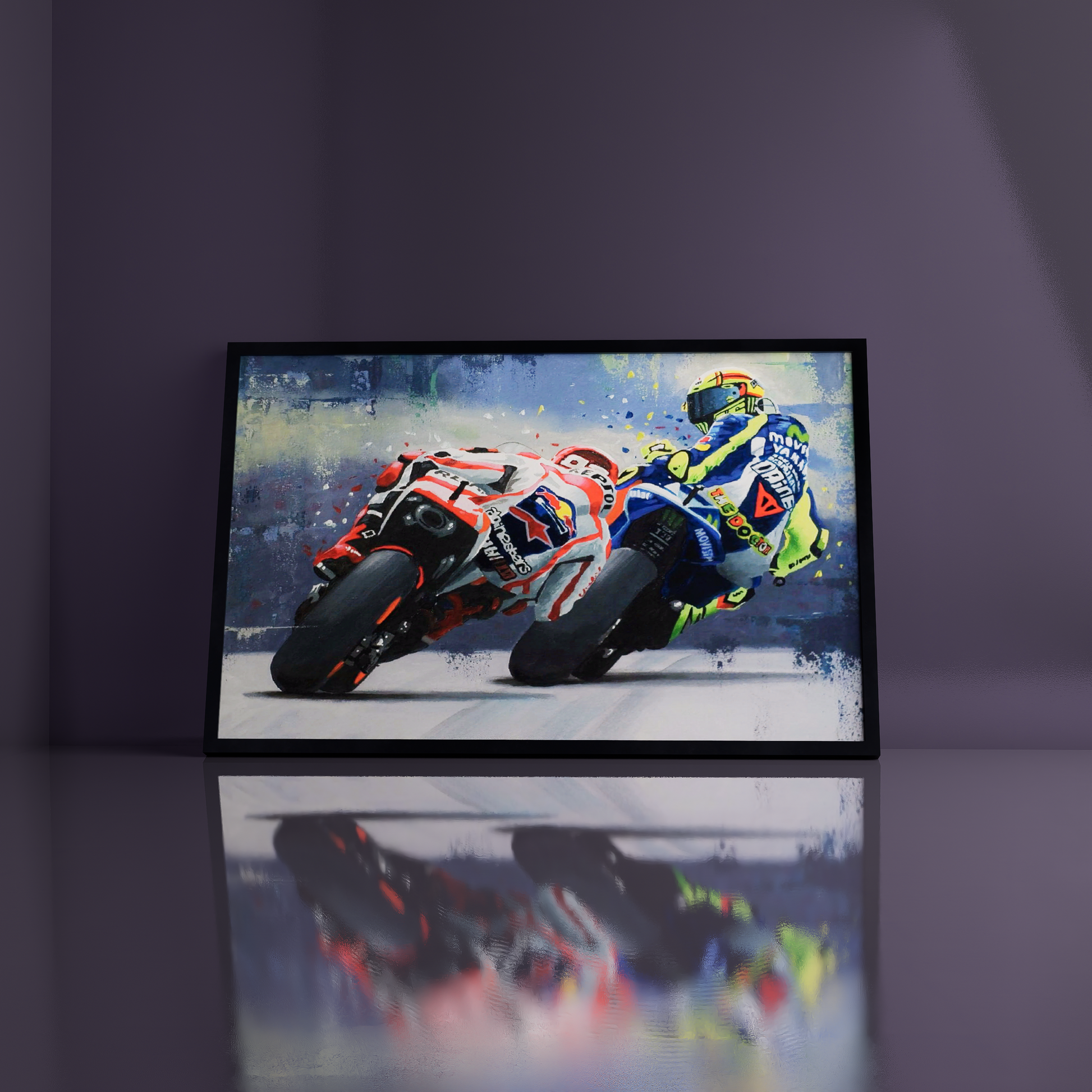 bike wall art