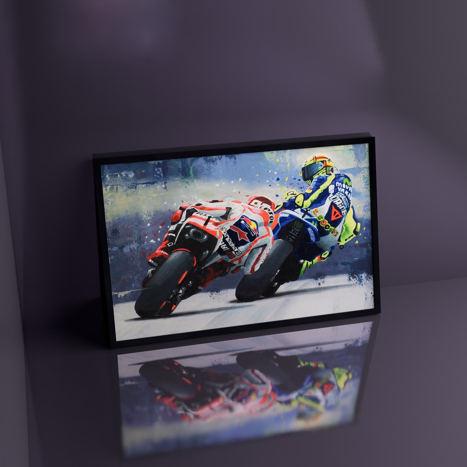 bike wall art