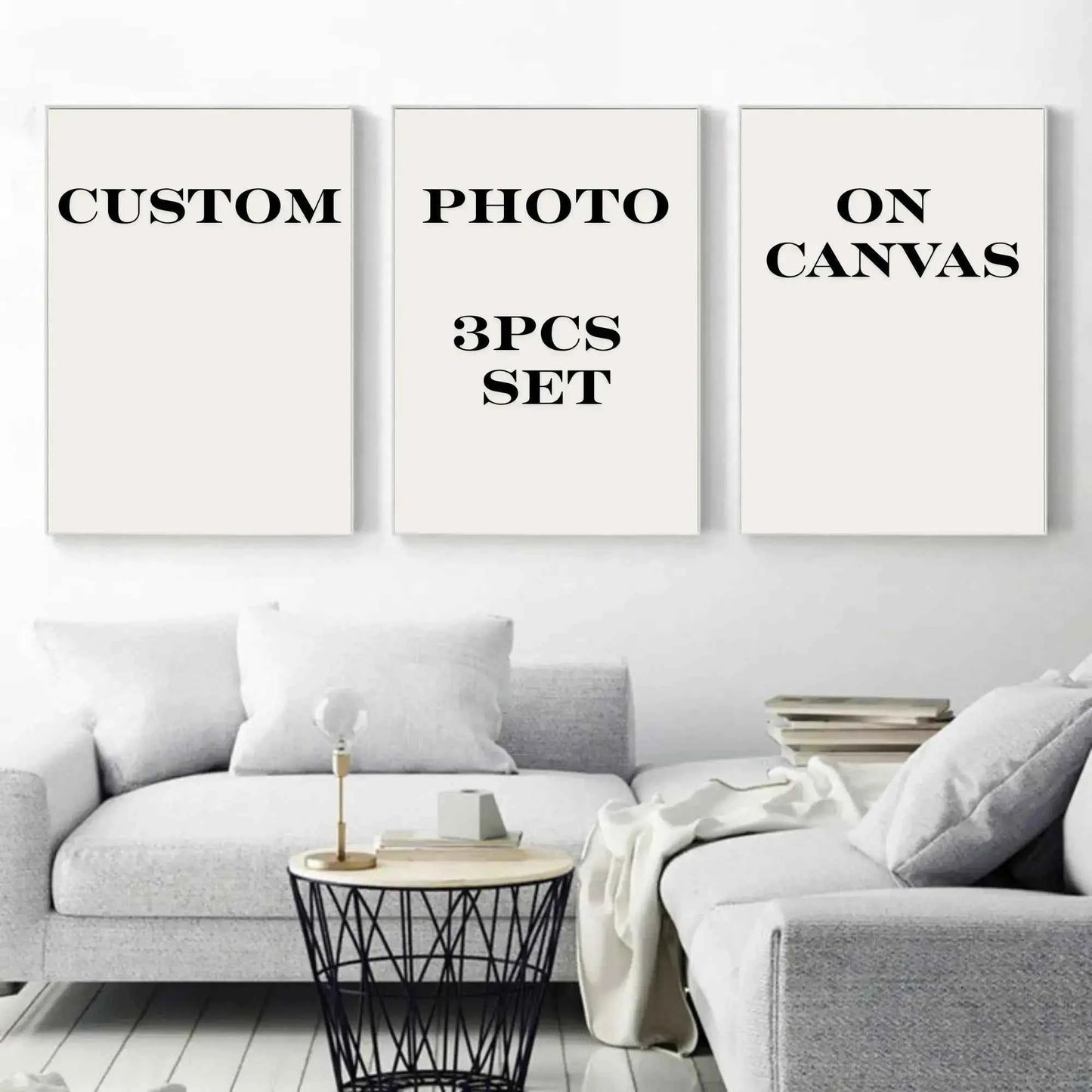 Personalized Set of 3 Art
