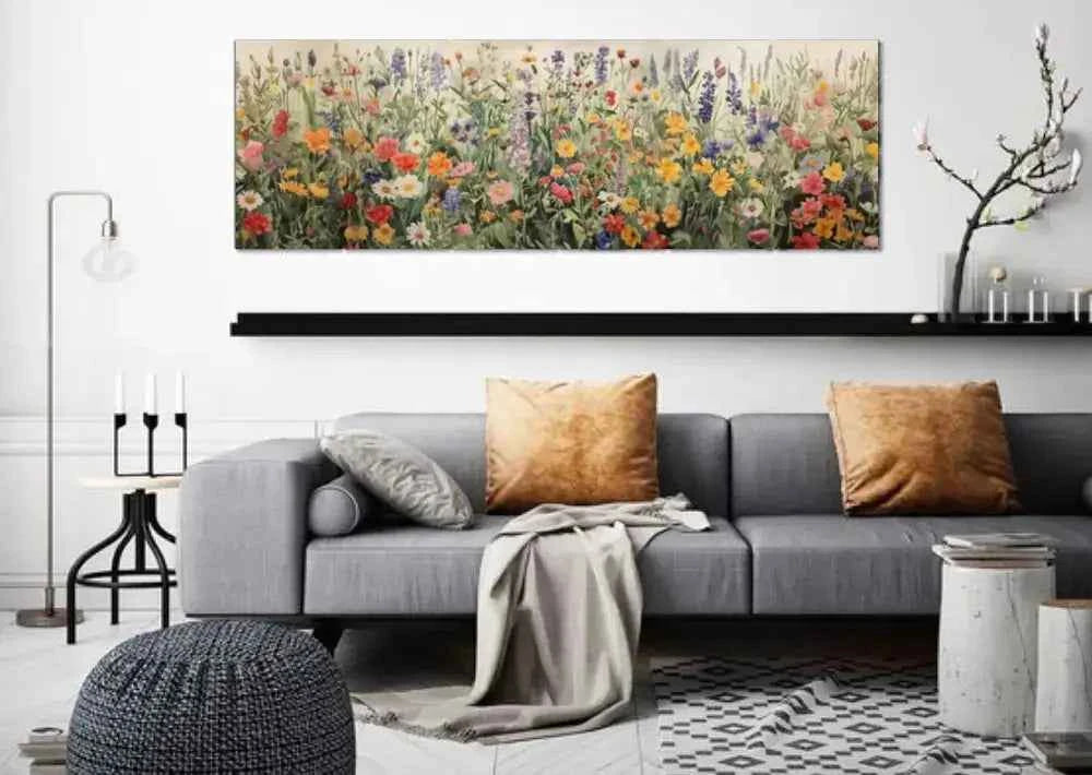 Wildflower Meadow Canvas Art
