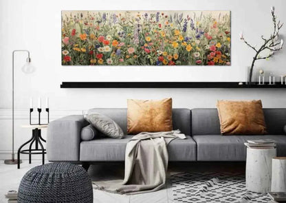 Wildflower Meadow Canvas Art