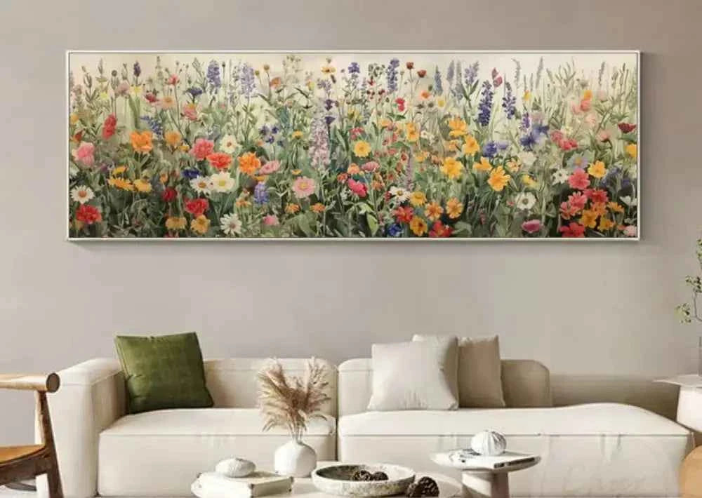 Wildflower Meadow Canvas Art