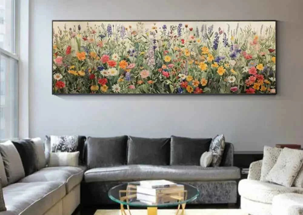 Wildflower Meadow Canvas Art