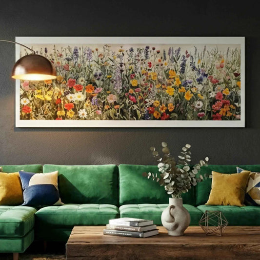 Wildflower Meadow Canvas Art