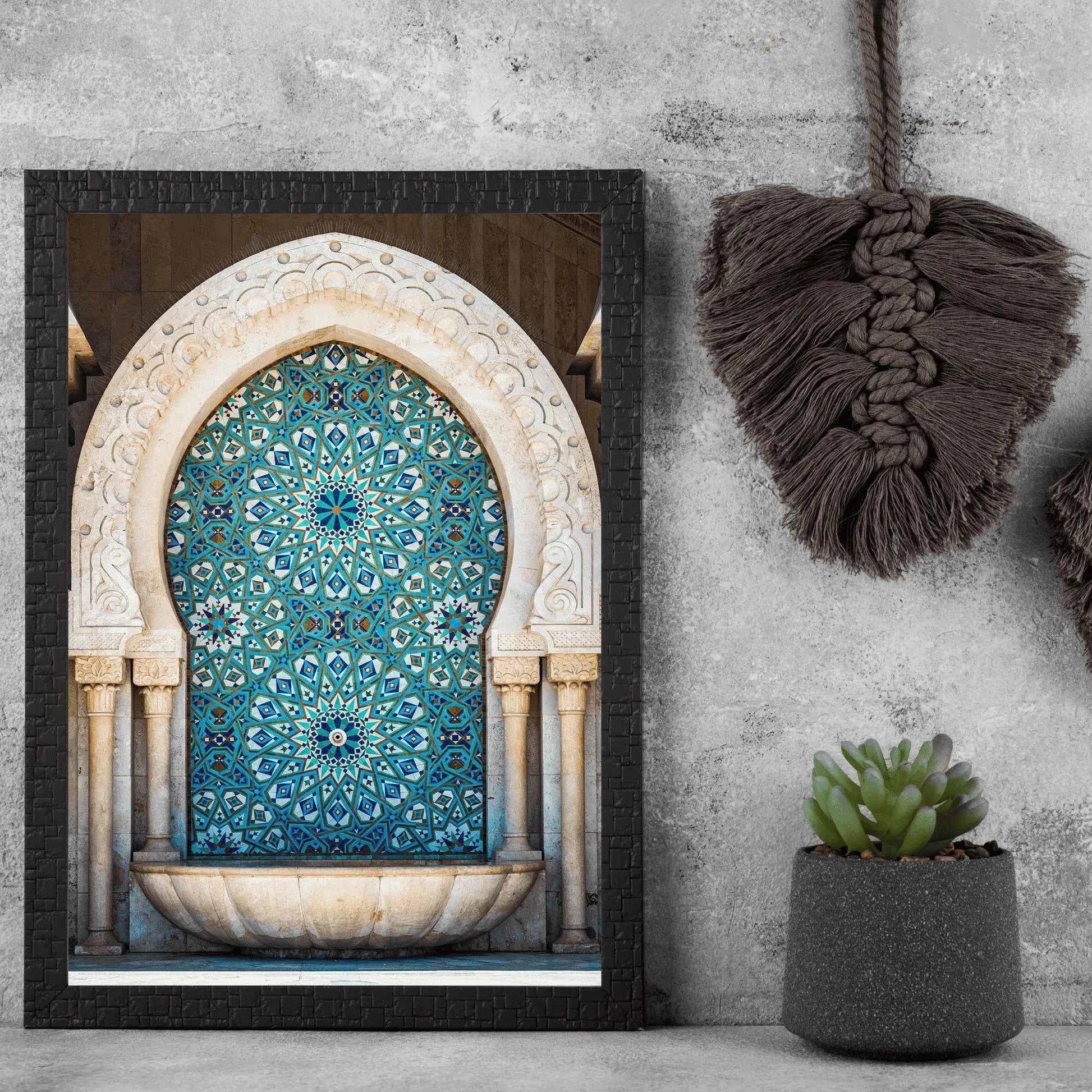 Set of 3 Moroccan art